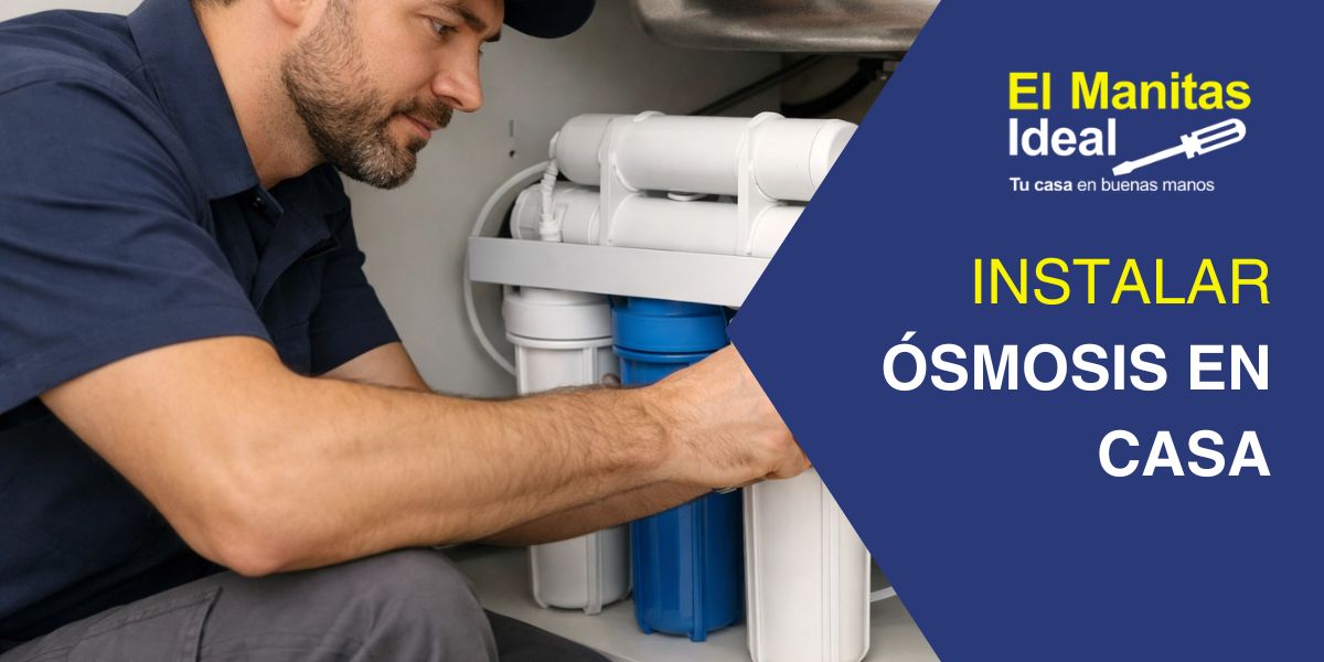 instalar sistema de ósmosis en casa debajo del fregadero